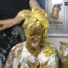 Trouso: Preview: Isla gets epic old-skool sploshing of a lifetime