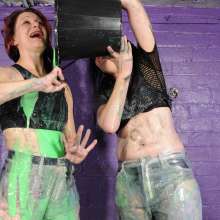 DungeonMasterOne: Lucia and Honeysuckle give Top Shop see-through jeans the treatment!