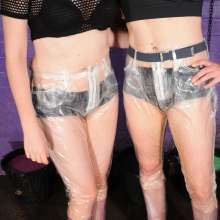 DungeonMasterOne: Lucia and Honeysuckle give Top Shop see-through jeans the treatment!
