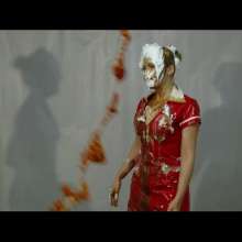 RevSlymsford: Wife Louise Lee Vs Nurse Cherry... Vintage Messy Piefight