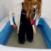Wetlook Doll: Wet Overalls