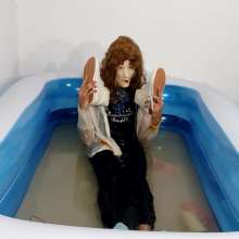Wetlook Doll: Wet Overalls