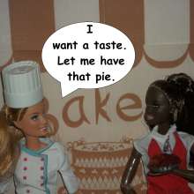 Twilight Man: The Diminutive Divas:  Patriotic Pies