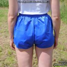 DungeonMasterOne: Shiny Nylon shorts in the mud with Maude!