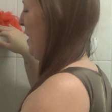 Djmeak: Billie Clothed Shower