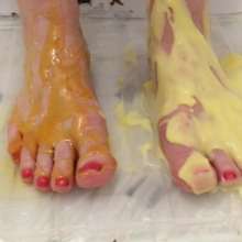 FoxWolf: Custard and Syrup Feet with Avilain Fox