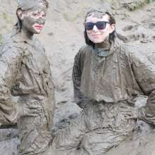 DungeonMasterOne: Green Waterproofs in the Mud with Honeysuckle and Lucia!