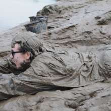 DungeonMasterOne: Green Waterproofs in the Mud with Honeysuckle and Lucia!