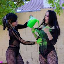 messyhot: Honey and Carnie Slime and Bodysuits