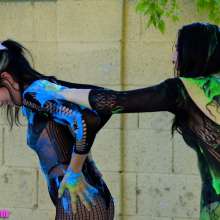 messyhot: Honey and Carnie Slime and Bodysuits