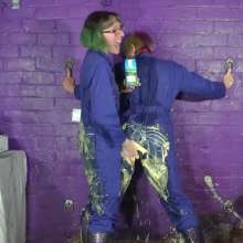 DungeonMasterOne: Hot Kinky Two Girl Boilersuit Fun!