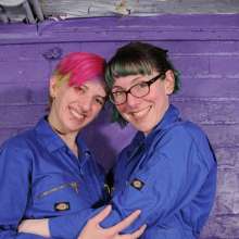 DungeonMasterOne: Hot Kinky Two Girl Boilersuit Fun!