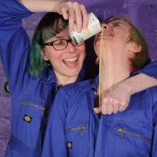 DungeonMasterOne: Hot Kinky Two Girl Boilersuit Fun!
