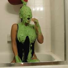Slimed Models: Absolutely Nasty Green Sliming Video