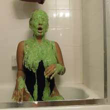 Slimed Models: Absolutely Nasty Green Sliming Video