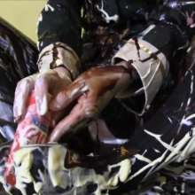 usamilk japanese cosplay: Messy Play of Japanese Cute Cosplay Girl Guri 06