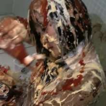 usamilk japanese cosplay: Messy Play of Japanese Cute Cosplay Girl  Kiki 02