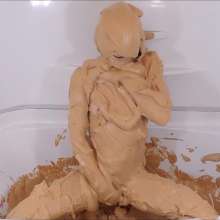 RevSlymsford: New!  Kaydens Cums In Sludge In Crop Top and Knickers
