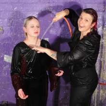 DungeonMasterOne: Mademoiselle Isabeau and Felicity get very messy in the Dungeon
