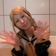 usamilk japanese cosplay: Messy Play of Japanese Cute Cosplay Girl Saki 01