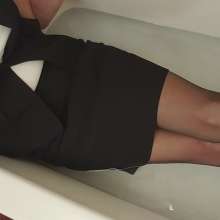 MadelineOasis: Black Business Suit Soaked in Bath Tub