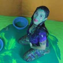 lovingmessy4you: Sexy Slime in Leguins, Filling My Pants