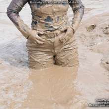 DungeonMasterOne: Real Leather Mudbath for Rosemary!