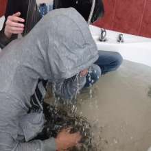 Wet Live Team: Artem and Danio Fought with Pillows and Took a Bath