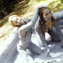 Alana SexyMessyBabes: Bikini Mud Fight