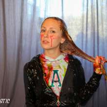 Wamtastic Jessica: Charlie First Play with Gunge(Stripping to Lingerie)