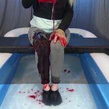 Wamtastic Jessica: Charlie First Play with Gunge(Stripping to Lingerie)
