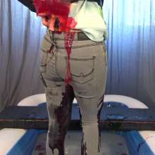 Wamtastic Jessica: Charlie First Play with Gunge(Stripping to Lingerie)