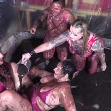 Djmeak: Cheyenne, Devon, Haydies and Leia Messy Fun