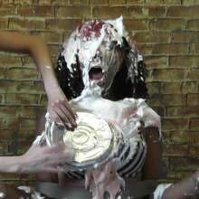 RevSlymsford: Dani Is Tied and Pied By Messy Jessie