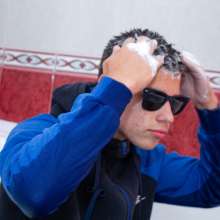 Wet Live Team: Danio Poured Buckets of Water over Himself, Shampoo!
