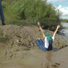 DungeonMasterOne: Denim Dungaree Mudslide Fun!