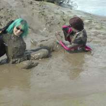 DungeonMasterOne: Denim Dungaree Mudslide Fun!