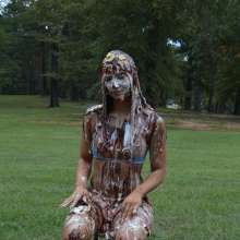 FunFilled Photography: Mallory's blue bikini mega-mess scene!