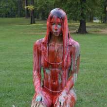 FunFilled Photography: Mallory's blue bikini mega-mess scene!