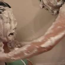 Alumi: The cutest messy duo in Japan: Mai and Maria in "Fun in the Tub"