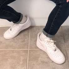 DressedforMess: Should I get my Nike AF1 and Levi's wet?