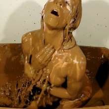 RevSlymsford: Kaydens The Muddy Cheerleader Wanks And Cums!