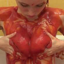 Big_Tits_Gunge: Lauren In 'Make Yourself A Pizza'