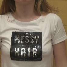 Big_Tits_Gunge: Lauren In 'Messy Hair Don't Care'