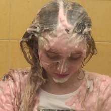 Big_Tits_Gunge: Lauren In 'Messy Hair Don't Care'