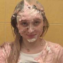 Big_Tits_Gunge: Lauren In 'Messy Hair Don't Care'