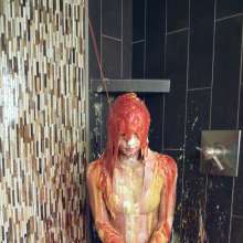 FunFilled Photography: Mallory's Yellow Bikini Messy Strip Trivia Challenge!
