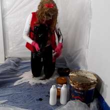 Wetlook Doll: Messy Teenage Clouthing