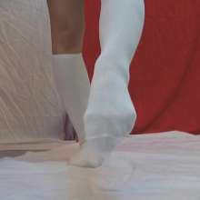 Alumi: Japanese ballerina Sora in "Messy White Socks and Bare Feet"