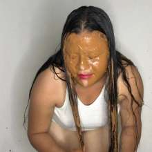 very-wet: Mud Messes up Brenda's Hair